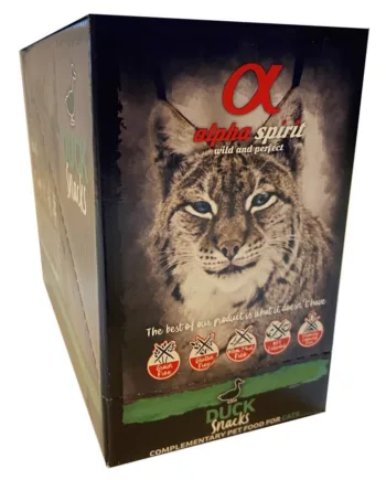 Alpha Spirit Cat Duck Snack  16   35g Storkøb