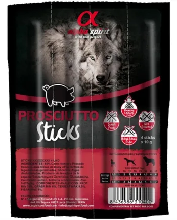 Alpha Spirit Ham Sticks  16     Stk Storkøb