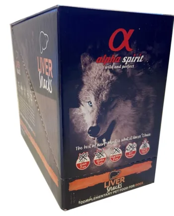Alpha Spirit Liver Semi Moist Snack  16   35g Storkøb