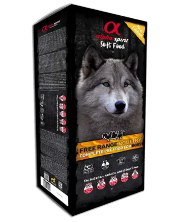 Alpha Spirit Semi Moist Fjerkræ    Kg 45   200g
