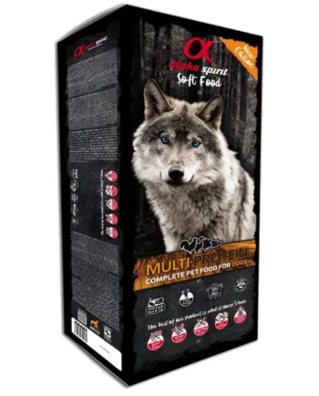 Alpha Spirit Semi Moist Fuldfoder Multiprotein    Kg 45   200g
