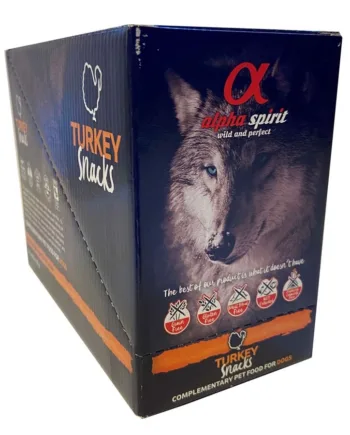 Alpha Spirit Turkey Semi Moist Snack  16   35g Storkøb