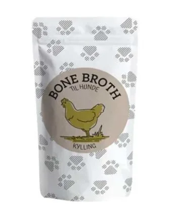 Bone Broth Fond Bouillon Smagsfremmer  Kylling  100 Ml