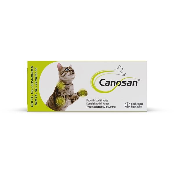 Canosan Tabletter Til Kat 60 Stk