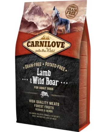 Carnilove Adult Lamb   Wild Boar    Kg