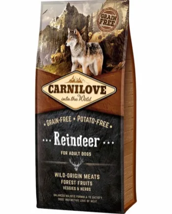 Carnilove Adult Reindeer  12 Kg