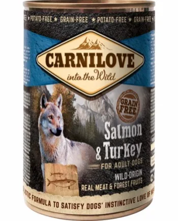 Carnilove Dåsemad Salmon   Turkey  400g