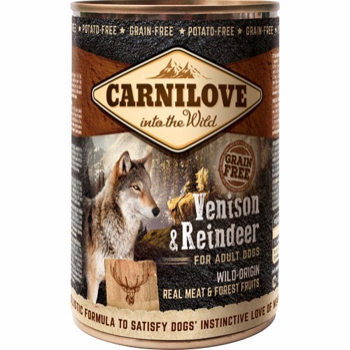 Carnilove Dåsemad Venison Reindeer 400g