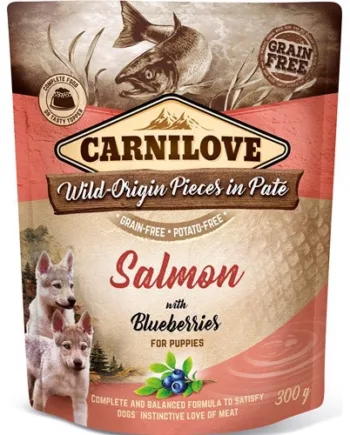 Carnilove Pouch Pate Med Laks  300g