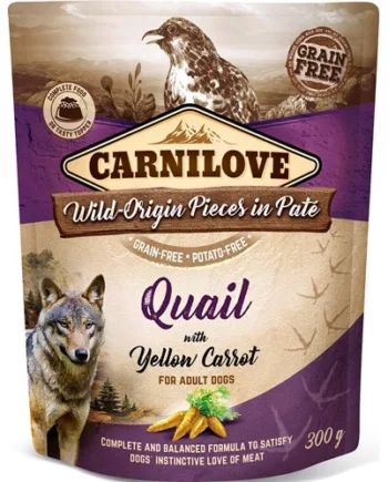 Carnilove Pouch Pate Vagtel  300g