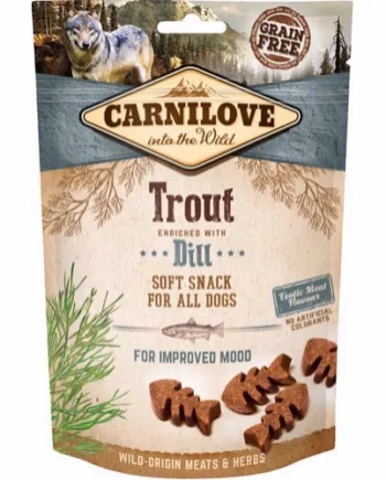 Carnilove Semi Moist Snack ørred  200g