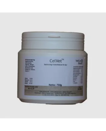 Celvet Fodertilskud Til Dyr  750g