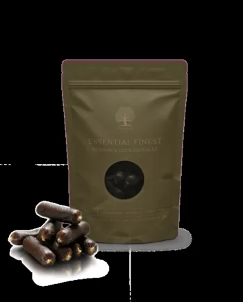 Essential Finest Venison   Duck Sausages    Stk
