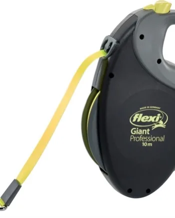 Flexi Neon Giant  Bånd Line  Neon Gul  Large  10m  Max 50kg