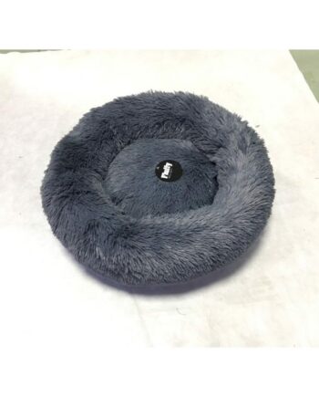 Fluffy Hundeseng  Koksgrå  Small  59   59 Cm
