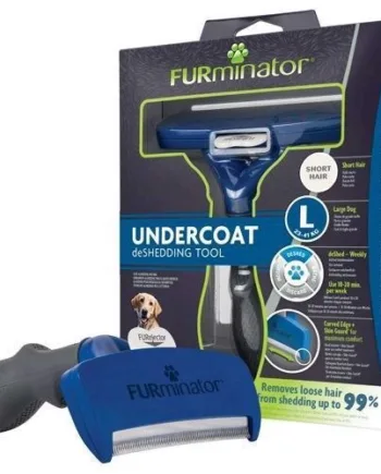 Furminator Deshedding Strigle  Kort Hår  Large