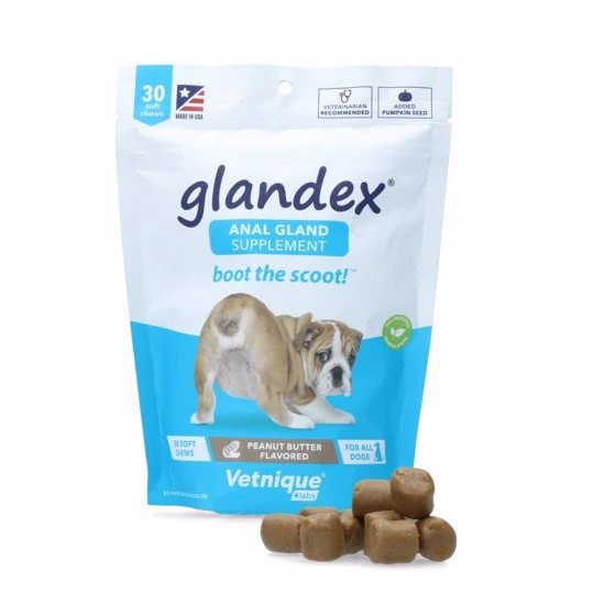 Glandex Soft Chew Til Sunde Analkirtler 30 Stk