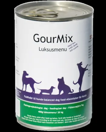 Gourmix Luksus Dåsemad Med Lam  Hund  400g
