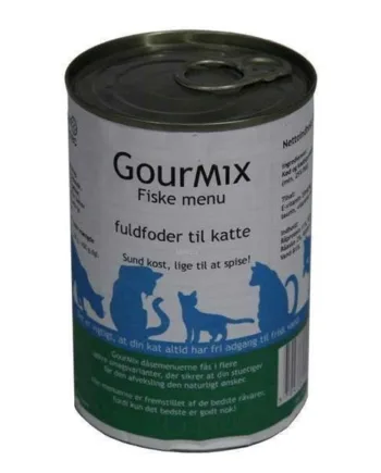 Gourmix Luksusmenu Til Katte  Med Fisk Smag  400g