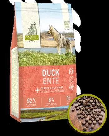 Isegrim Adult Green Hills Tørfoder  Duck  12 Kg