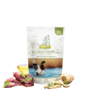 Isegrim Vådfoder  And Og Hjerte  410g