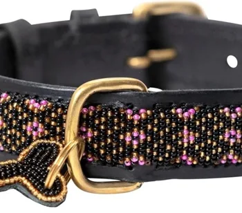 Kampuni Håndlavet Halsbånd Faraja  Pink  Xs