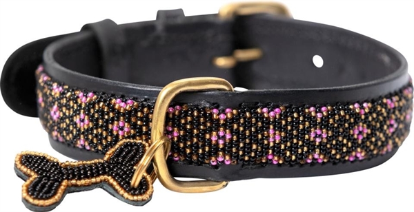 Kampuni Håndlavet Halsbånd Faraja Pink Xs