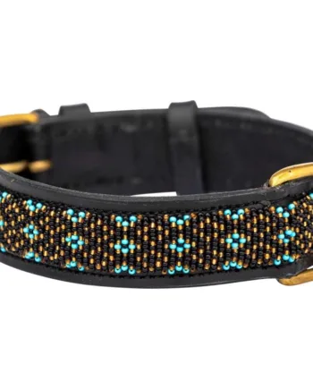 Kampuni Håndlavet Halsbånd Faraja  Turkis  Xs