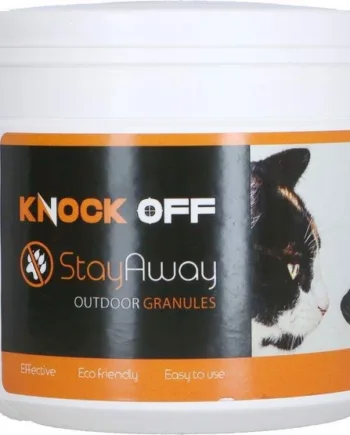 Knock Off Gå Væk Hund Kat Stay Away Granulat Til Udendørs Brug  500g