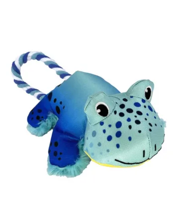 Kong Cozie Tuggz Frog  Small Medium