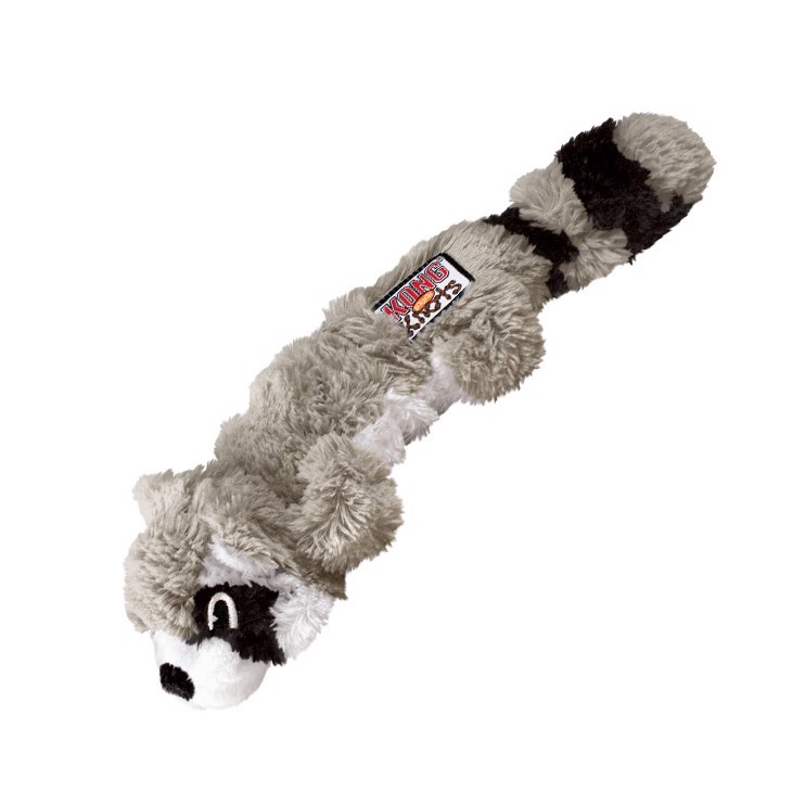 Kong Scrunch Knots Racoon Medium Large