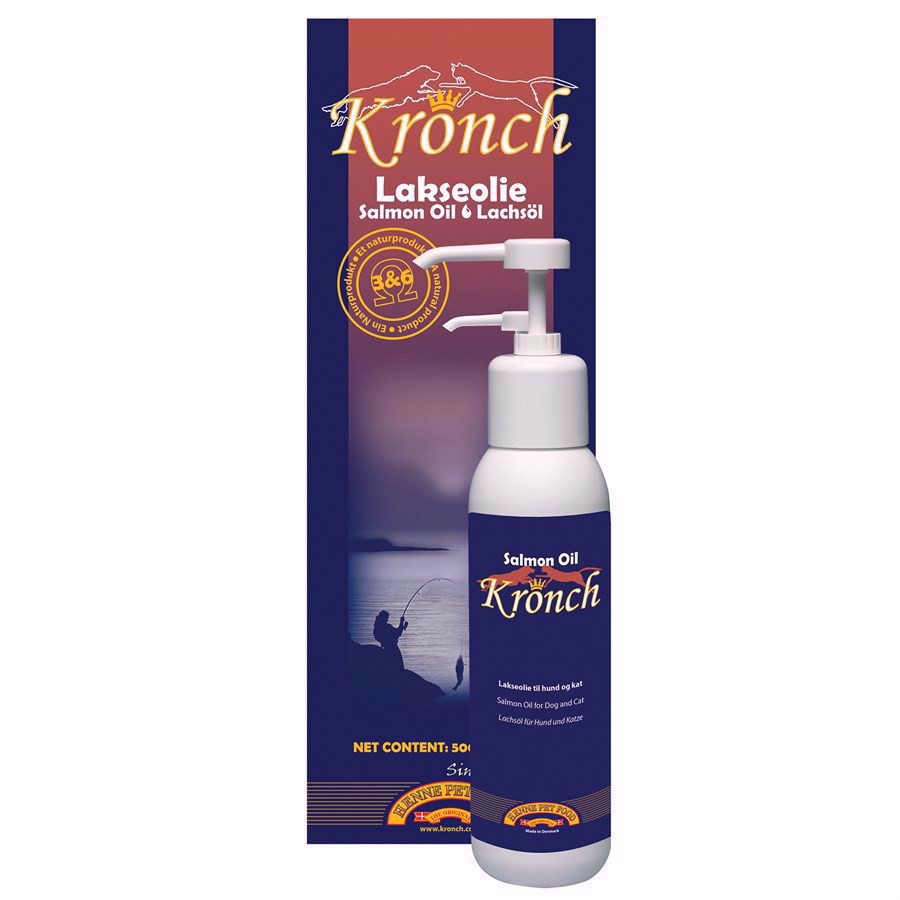Kronch Lakseolie Til Hund 250ml