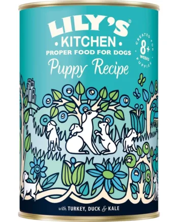Lilys Kitchen Dåsemad Puppy Recipe Turkey   Duck  400g