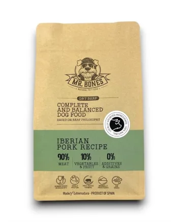 Mr  Bones Dry Barf Iberian Pork Recipe  450g
