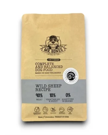 Mr  Bones Dry Barf Wild Sheep Recipe    Kg