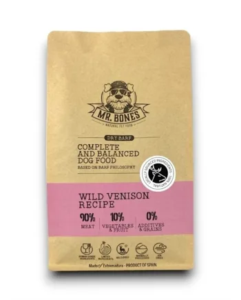 Mr  Bones Dry Barf Wild Venison Recipe  450g