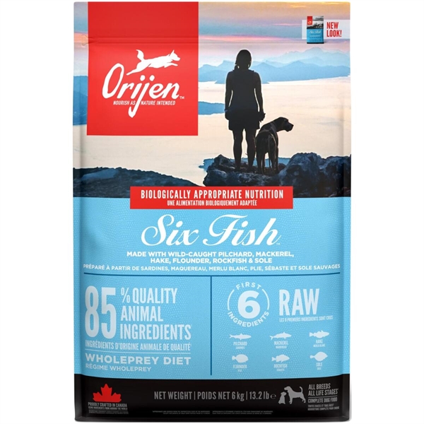 Orijen Six Fish Hundefoder Kg