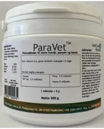 Paravet Ormemiddel For Bedre Tarmfunktion  300g Pulver