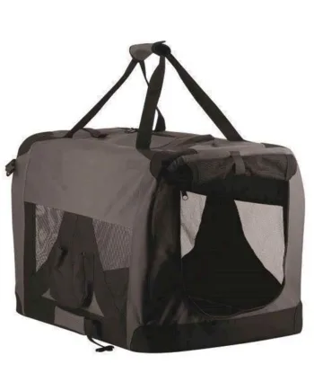 Pet Soft Crate Sammenklappeligt Transportbur Hundebur  Medium 60   42   42 Cm