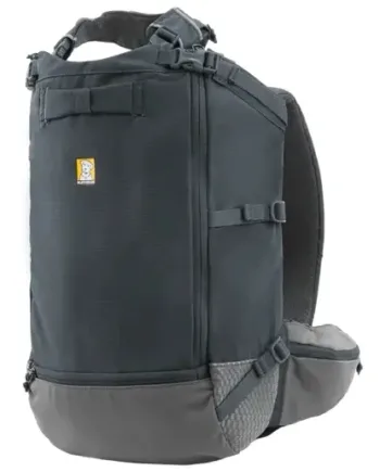 Ruffwear Hitch Hiker Dog Backpack Carrier  Basalt Grey  Xsmall