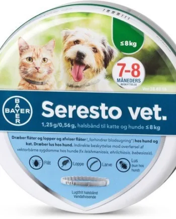 Seresto Vet Loppehalsbånd Til Hunde Under   Kg