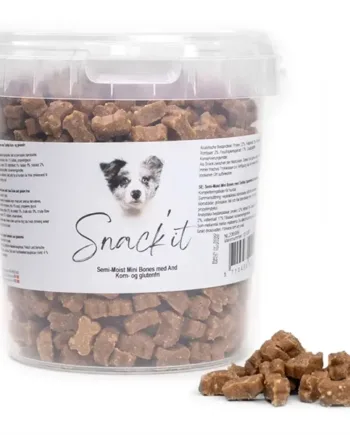 Snackit Semi-moist Mini Bones  And  500g