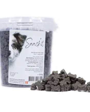 Snackit Semi-moist Mini Bones  Okse  500g