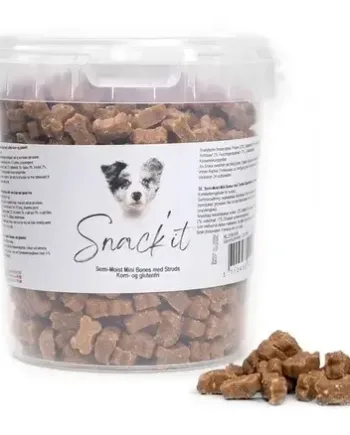 Snackit Semi-moist Mini Bones  Struds  500g