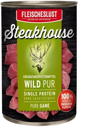 Steakhouse Pure Vildt Dåsemad   800g