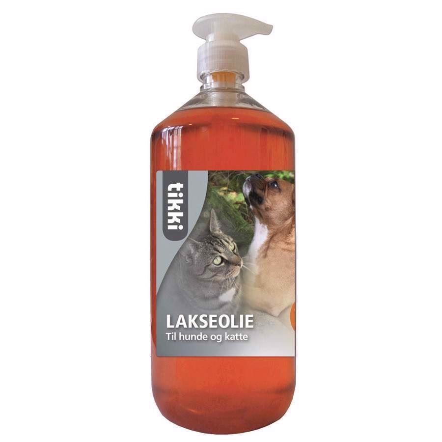 Tikki Lakseolie Til Hunde Og Katte    Liter