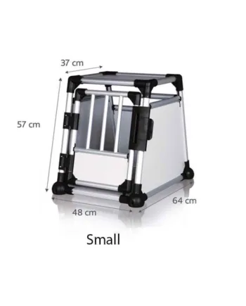 Transportbur Til Hunde  Aluminum  48    57    64 Cm