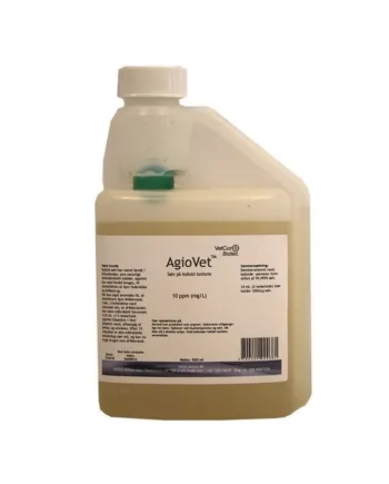 Vetcur Agiovet Sølvvand  Desinfektion  500 Ml