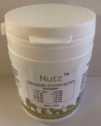 Vetcur Nutz Til Hund Og Kat  130g Pulver