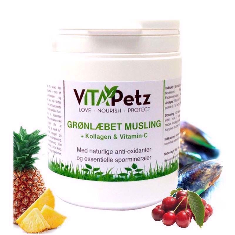 Vitapetz Grønlæbet Musling Kolagen Vit- 150g